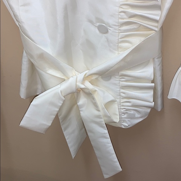 NWT Calvin Klein Ruffle Jacket - Picture 2 of 10